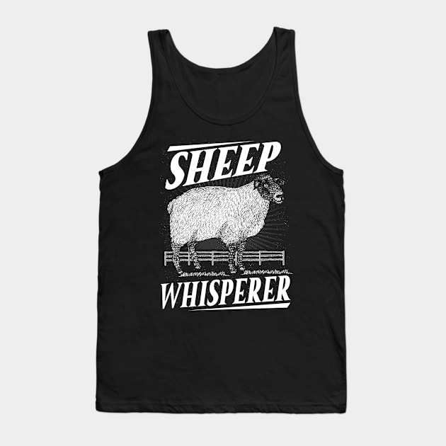 sheep Wisperer Tank Top by Jandjprints